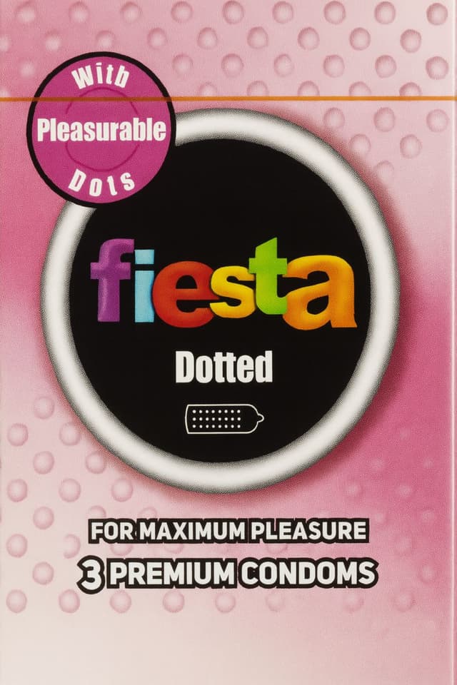 Fiesta Dotted Condoms